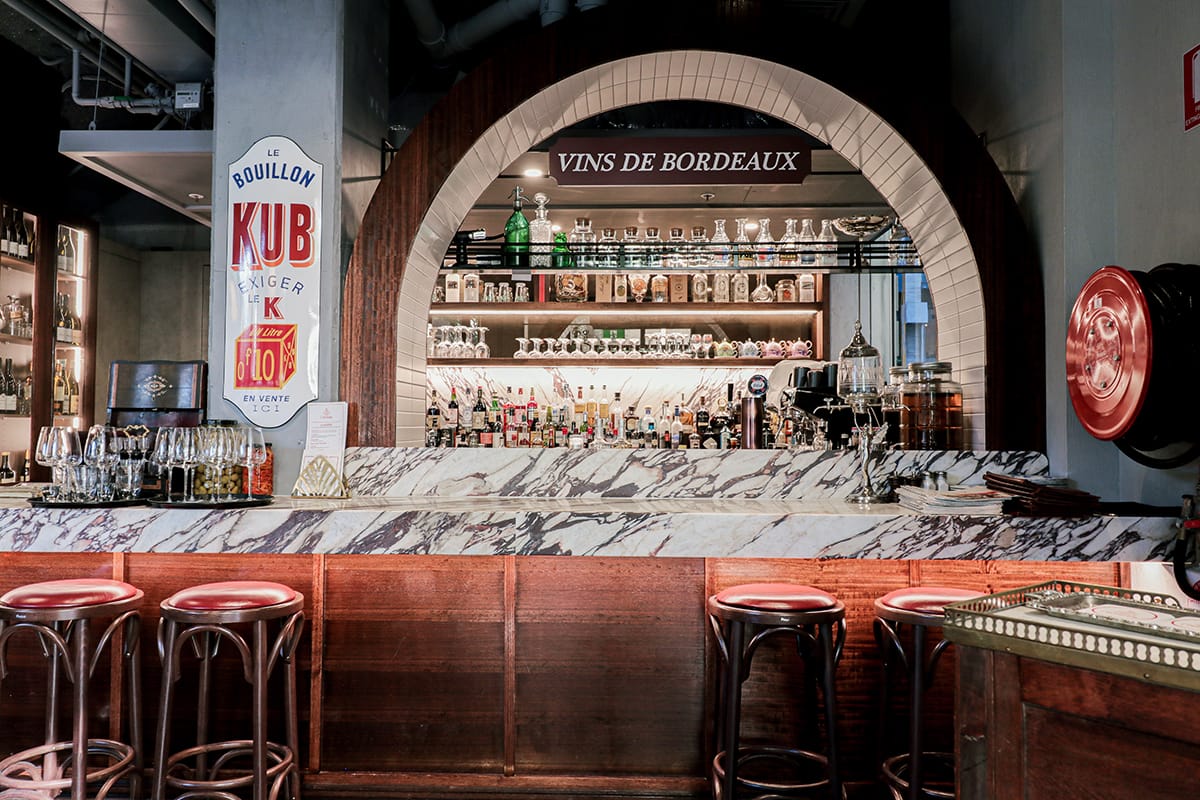 Bouillon L’Entrecôte Project SHOW TILE Sydney's Best Luxury Tile